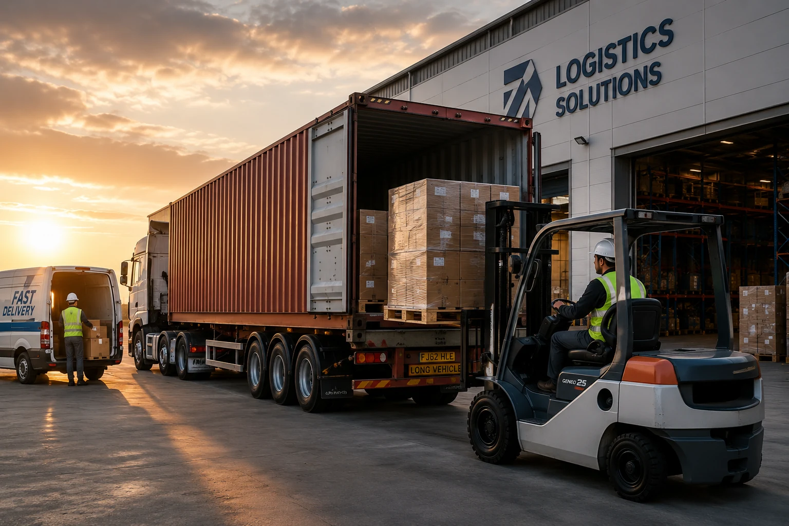 Door to door cargo delivery